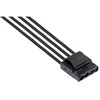 Corsair Premium Pro Sleeved Cable Set (Gen 4) – juodas