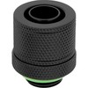 Corsair „Hydro X“ serijos XF jungtis, tiesi, G1/4 colio BSPP–13/10 mm – 4 vnt. pakuotėje, juodas