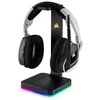Ausinių stovas Corsair ST100 RGB Premium su 7.1 Erviniu Garsu