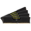 RAM CORSAIR DDR4 2666MHz 16GB 2x8GB 288 DIMM Nebuferinis 16-18-18-35 Vengeance LPX Juodas Šilumos skirstytuvas 1.2V XMP2.0
