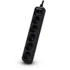 CyberPower Tracer III B0520SC0-FR surge protector Juodas 5 AC outlet(s) 200 - 250 V 1.8 m