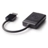 DELL DAUBNBC084 vaizdo kabelio adapteris HDMI VGA (D-Sub) Juoda