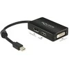 Delock Adapteris mini Displayport 1.1 male > Displayport / HDMI / DVI