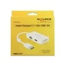 Delock adapteris 3-in-1 geltonoje pakuotėje