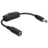 Delock Adapterkabel DC 5,5 x 2,5 mm Stecker > DC 5,5 x 2,5 mm