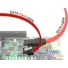 DELOCK Kabelis SATA FLEXI 6 Gb/s 20 cm raudonas
