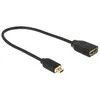 DeLOCK mikro HDMI – HDMI St-Bu 20cm 4K