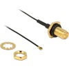 Delock antenos kabelis RP-SMA lizdas montavimui > MHF IV/ HSC MXHP32