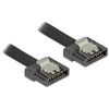 Delock SATA - SATA, 0,3m, Juoda (83840)