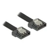 Delock SATA - SATA, 0,3m, Juoda (83840)