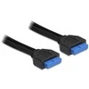 Delock 0.45m, Juodas (83124)