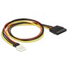 Delock Kabelis Power SATA 15 Pin Stecker >Floppy 4 Pin Stecker