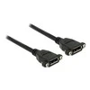 DisplayPort F-F kabelis su tvirtinimo angomis