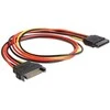 DELOCK prailginimo laido maitinimo SATA 15 kontaktų kištukas > SATA 15 Pin moteriškas 50cm