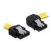 DELOCK Cable SATA 6Gb/s 50cm dešinysis/tiesus metalinis