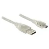 Delock 83904 USB 2.0 A tipo kištukas > USB 2.0 Mini-B kištukas USB2.0 (A tipas) kištukas iki miniUSB2.0 kištukas 0,5 m