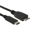 Delock kabelis USB 3.1, Gen2 USB-Type-C > USB Micro-B 0,5 m juodas