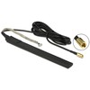 Delock Antenne DAB+ SMB Stecker 23 dBi aktiv omni juodas