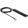 Delock Antenna LTE TS-9 kištukas 3 dBi įvairiakryptis standus juodas lipnus tvirtinimas