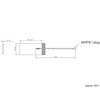 Delock WLAN 802.11 ac/ax/a/h/b/g/n Antenne MHF® I Stecker 2,7 - 3,0 dBi 1.13