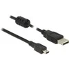 Delock kabelis USB 2.0 Type-A kištukas > USB 2.0 Mini-B kištukas 1,5 m juodas