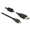 Delock kabelis USB 2.0 Type-A kištukas > USB 2.0 Mini-B kištukas 1,5 m juodas