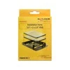 DELOCK rėmas 3,5 colio > 2 x 2,5" HDD metalinis juodas