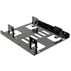 DELOCK Installation frame 3.5inch > 2x 2.5" 70mm × 100mm HDD juodas