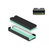 Delock radiatorius M.2 SSD 2280 juodas