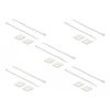 Delock Befestigungssockel 25 x 25 mm mit Kabelbinder L 300 x B 4,8 mm baltas