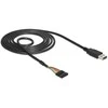 Delock Adapterkabel USB > Seriell-TTL 6 Pin Pfostenbuchse 1,