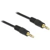 Delock Klinkenkabel 3,5 mm 3 Pin Stecker > Stecker 1 m juodas