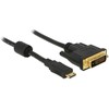 Delock Cable Mini HDMI C kištukas > DVI 24+1 kištukas 1 m