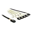 „DeLOCK“ kabelis 4x SATA -> SFF-8087 SB 1m