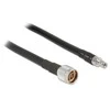 Delock Antennenkabel N Stecker > RP-SMA Stecker CFD400 LLC400 1 m low loss