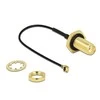 Delock antenos kabelio SMA lizdas, skirtas montuoti > Suderinamas su MHF /U.FL-LP-068