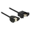 Delock Kabelis USB 2.0 Typ-B Buchse zum Einbau>USB 2.0 Typ-A Buchse zum Einbau 1m