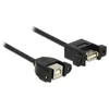 Delock Kabelis USB 2.0 Typ-B Buchse zum Einbau>USB 2.0 Typ-A Buchse zum Einbau 1m