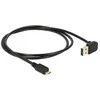 Kabelis USB Delock USB-A - 1 m Juodas (83535)