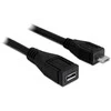 Delock ilgintuvas USB 2.0 tipo Micro-B kištukas > USB 2.0 tipo Micro-B lizdas