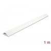 Delock Kabelkanal selbstklebend 50 x 12 mm - Länge 1 m baltas