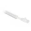 „Delock“ kabelio kanalas, savaime užsidarantis, lipnus, 10 x 10 mm – 1 m ilgio, baltas, Baltas, PVC, lipni juosta, 10 mm, 1 vnt.