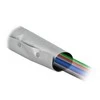 DELOCK kabelio mova 2M 70MM spaustukai karščiui atsparūs juodi/PVC stulpai
