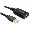Delock kabelis USB 2.0 prailginimas, aktyvus 20 m