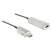 Kabelis USB Delock Cable Delock USB3.0 to USB3.0 active optic 20m