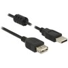 Delock ilgintuvas USB 2.0 tipo A kištukas > USB 2.0 A tipo lizdas 2,0 m