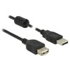 Delock ilgintuvas USB 2.0 tipo A kištukas > USB 2.0 A tipo lizdas 2,0 m