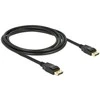 DELOCK Cable Displayport 1.2 male > Displayport vyriškas 4K 2 m