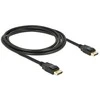 DELOCK Cable Displayport 1.2 male > Displayport vyriškas 4K 2 m