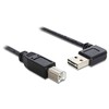 USB kabelis Delock USB-A - USB-A 2 m Juodas (83375)